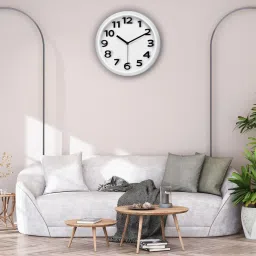 Analog 67 cm X 32.5 cm Wall Clock-28