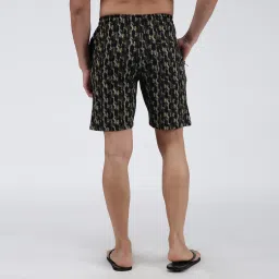 amul comfy Printed Men Multicolor Bermuda Shorts image 2