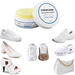 Navya White Shoe Polish & Cleaner Cream Canvas, Leather, Patent Leather, Sports, Synthetic Leather Shoe Cream-image-57