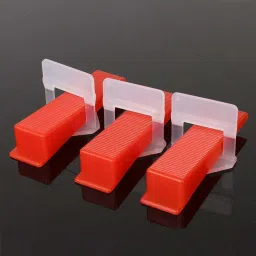 ATLS 3 MM Tile Leveling Kit Wedge & Clip Spacer Set - Pack of 100 Pcs. Fire Extinguisher Mount-image-43