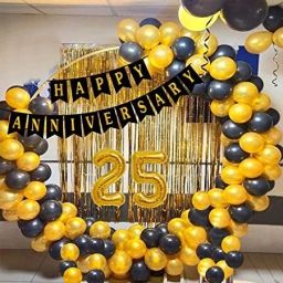 Solid 25th Anniversary Decoration Items Balloon-image-61