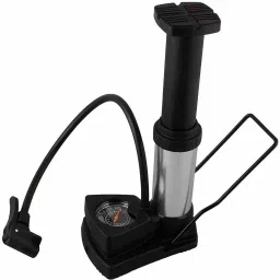 Portable Mini Bike Pump/Cycle Foot Pump Foot Activated with Pressure Gauge Bicycle, Basketball Pump, Motorcycle, Ball Pump-image-71