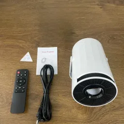 OneXsale Mini Video Projector 4K Home Theater Portable 130inch Screen Projection Display (1000 lm / 1 Speaker / Remote Controller) Portable Projector image 5