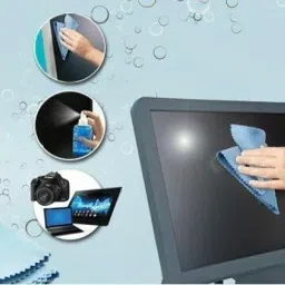 Zonkar 3 in 1 Screen Cleaning Set for PC, Laptops, Monitors, Mobiles, LCD, LED, TV for Computers, Gaming, Laptops, Mobiles image 2