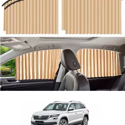 rkpsp Car 4pcs Beige Magnetic Window Curtain UV Protection/Easy Installation-164 Car Curtain-picture-30