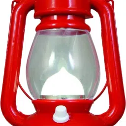 Red Plastic Hanging Lantern-17