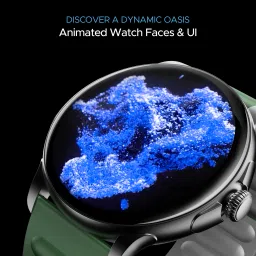 boAt Lunar Oasis w/TBT Navigation,Dynamic UI,1.43''(3.6 cm) AMOLED Display & QR Tray Smartwatch image 5