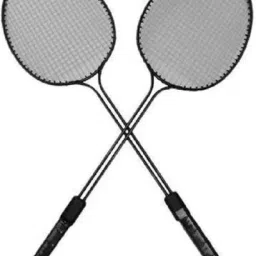 2 PC Double Shaft Racket / Badminton set Badminton Kit-picture-0