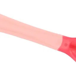 smiker Temperature & heat Sensing Color changing Silicone feeding fork For Infants- Silicon image 4