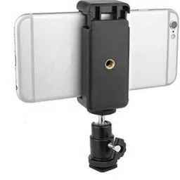 Digiom Phone Clip Clamp Holder + 360 Ball Head Hot Shoe Adapter Mount For Nikon DSLR Camera Flash Shoe Adapter Flash Shoe Adapter image 3