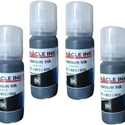 Pinnacle Ink EcoTank L3560 Premium Compatible Refill Ink For M1050 Black Ink Bottle-image-75