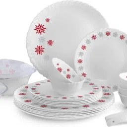 Pack of 37 Opalware Dazzle Magical Star 37 Pcs Dinner Set-9