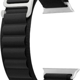 ACM Sliding Watch Strap Nylon Hook for Eonz Elite 45.46mm Smartwatch Belt Black Smart Watch Strap-image-54