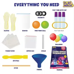 playmagic Young Genius Science Kit|Experiments for Projects|STEM Learning|Safe For Kids image 3