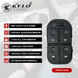 kylo Main Power Window Switch Bolero Old with Window Lock and Black Finish Car Power Window Switch image 4