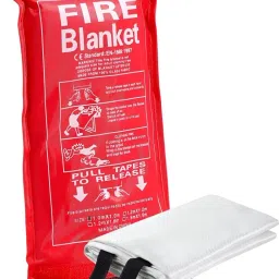 Fire Blanket Emergency for Home Kitchen, Fiberglass Fire Suppression Blanket First Aid Kit-image-43