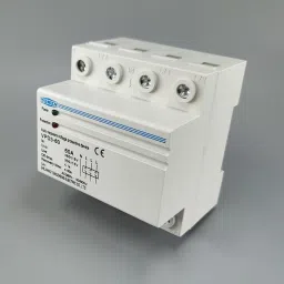 amicismart Automatic Over/Under Voltage Protection with Auto Re-Connect Four Wire Din-Rail Mounted Voltage Protector image 3