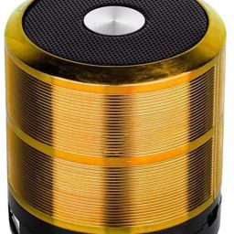 A CONNECT Z Mini Bluetooth Speaker W Bluetooth Speaker Gold Pack of 1 Speaker Mod-44