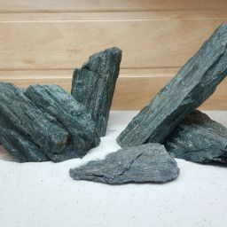 Iwagumi Style Rough-Textured Aquascaping Rocks for Aquarium Decor Shale Planted Substrate-14
