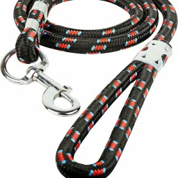 Strong & High Quality Nylon Stylish Dog Rope, Dog Leash, Dog Cord15 MM 152 cm (Colour may very) 152 cm Dog Cord Leash-6