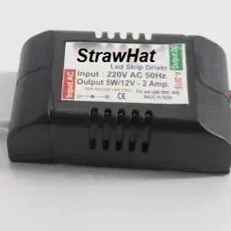 12V 1A LED Driver For SMD Strip Light Adapter(Pack of 2, Black) Electronic Components Electronic Hobby Kit-picture-19