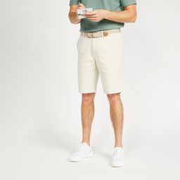 Men's golf cotton chino shorts - MW500 beige-image-43