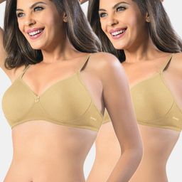 Sonari Set Of 2 Nude-Coloured Bra-19