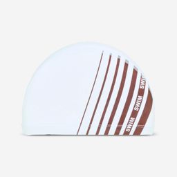 Adult Swimming Cap Silimesh 56-60 Cm Line White-image-24