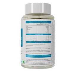 Neuherbs True Calcium Tablets with Natural Vitamin D3 for Healthy Bones - 60 Tablets image 3