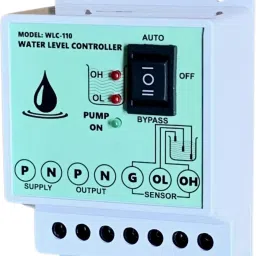 MICROTAIL Fully Automatic Water Level Controller and Indicator with 3 Sensors Wired Sensor Security System-39