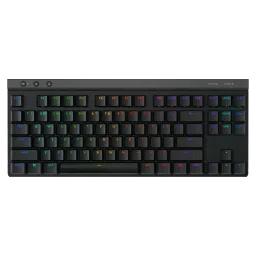 logitech G515 Lightspeed TKL Rechargeable Bluetooth Wireless Gaming Keyboard with Thin Tenkeyless Design (PBT Keycaps, Black)-picture-19