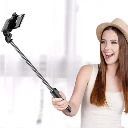 SANNO WORLD Bluetooth Selfie Stick with Wireless Remote And Extended Tripod Stand Bluetooth Selfie Stick-9