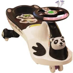 Panda Swing Magic Toys For Kids Girls Boys Ride on Drive Tricycle Cycle / Swing Car Non Battery Operated Ride On-image-3