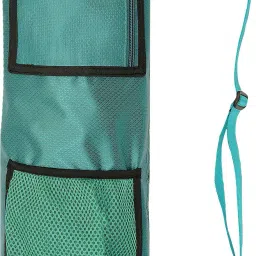 Full Zipper Yoga Mat Bag With Broad Shoulder Strap-Dark Orange-image-91