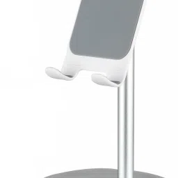 Alchiko Newest Cell Phone Tablet Stand, Aluminum Holder for Mobile Phone Adjustable Desktop Support Mobile Holder-image-83