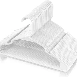 Clothes Hanger Wardrobe Storage Organizer Rack Plastic Shirt Pack of 5 Hangers ForShirt-10