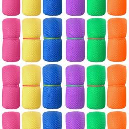 Multi-purpose Vegetables Fruits Mesh Fridge Storage Washable Zip Bags Pack of 24 Grocery Bags-image-22