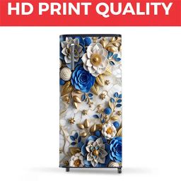 48 inch Fridge Single Door Wallpaper Sticker Wrap For Refrigerator (Size 24x48 inch) Self Adhesive Sticker-image-116