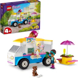 Friends Ice-Cream Truck (84 Blocks) Model Building Kit-image-67