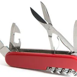 ASTOUND 11-Function Stainless Steel Pocket Knife-Red Multi Tool, Knife, Pocket Knife, Survival Knife-38