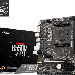 MSI B550M-A PRO AM4Socket Mini-ATX AMD B550 Chipset DDR4 Motherboard for Desktop-image-49