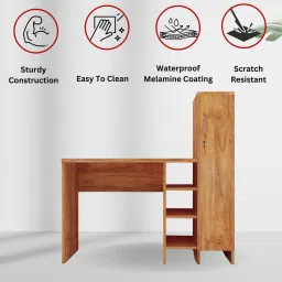 speciality panels Multipurpose Hutch Desk with storage & Termites resistance Engineered Wood Multipurpose Table image 5