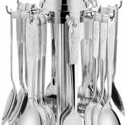 Designer Stainless Steel Cutlery Set ( 25 pcs ) Stainless Steel Cutlery Set-image-38