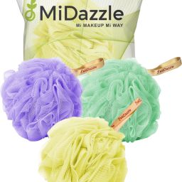 Luxury Bathing Loofah Exfoliator Scrubber for High Lather Cleansing(Pack of 3))-27