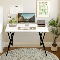 Torche Multipurpose Foldable & Portable Study Table, Computer Desk, Folding Engineered Wood Multipurpose Table-14