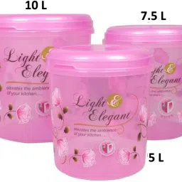 3d metro super store Plastic Grocery Container- 5000 ml, 7500 ml, 10000 ml image 2