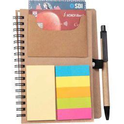 wens Ecofriendly Notebook with Pen and Sticky Pad-picture-23
