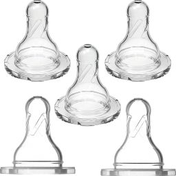 Premium Soft Gentle Natural Feel Liquid Anti-Colic Leak-Proof Silicone Nipple Medium Flow Nipple-image-28