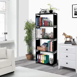 Metal Semi-Open Book Shelf-23