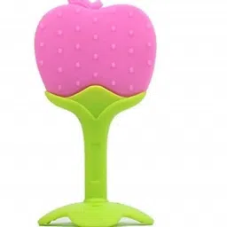 PINK APPLE FRUIT SHAPE TEETHER Teether-picture-13